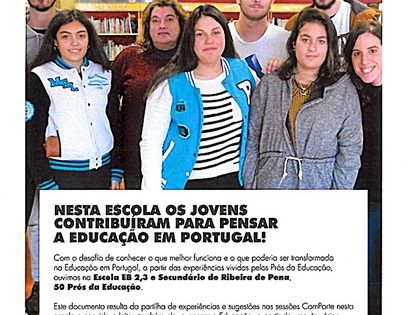 Nesta escola os jovens contribuíram para pensar a educação em Portugal