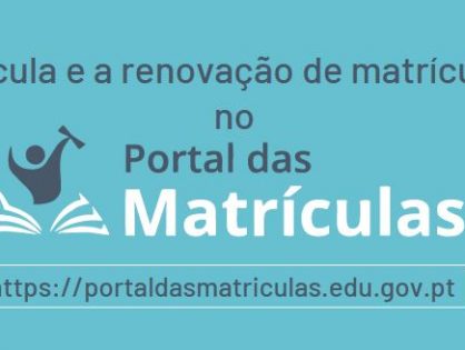 Em 2021 a matrícula e renovação da matrícula são realizadas no Portal das Matrículas